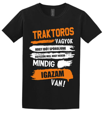 TRAKTOROS VAGYOK, MINDIG IGAZAM VAN PÓLÓ