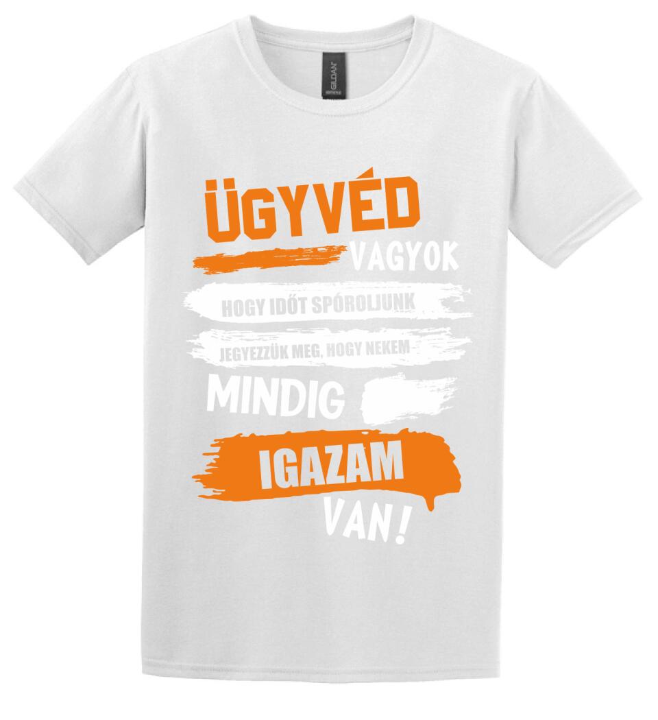 ÜGYVÉD VAGYOK, MINDIG IGAZAM VAN PÓLÓ