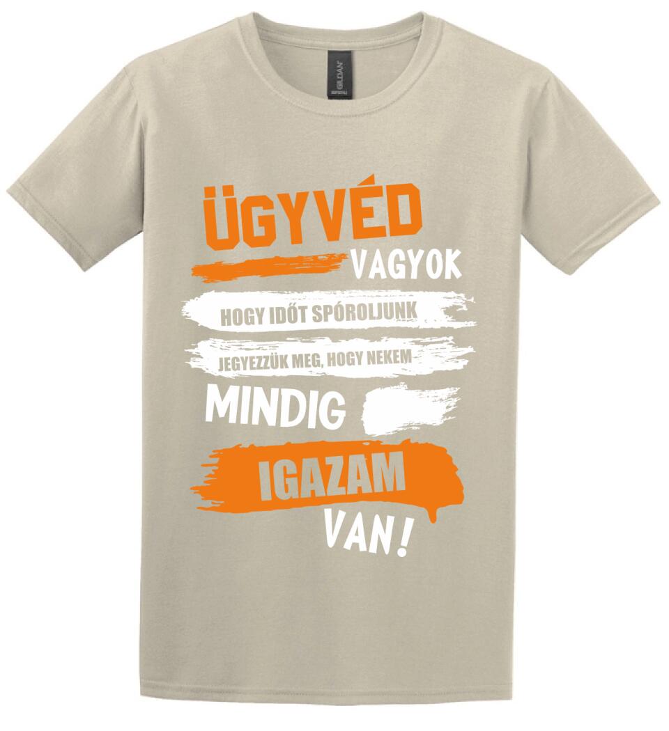 ÜGYVÉD VAGYOK, MINDIG IGAZAM VAN PÓLÓ