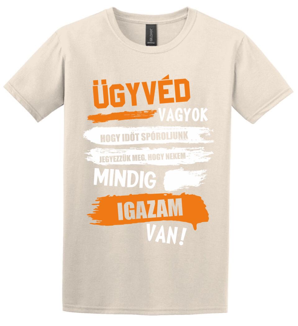 ÜGYVÉD VAGYOK, MINDIG IGAZAM VAN PÓLÓ