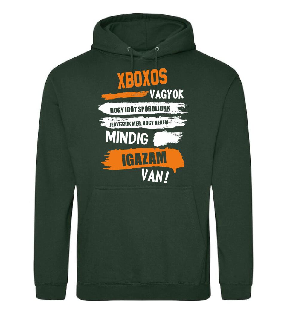 XBOXOS VAGYOK, MINDIG IGAZAM VAN PÓLÓ