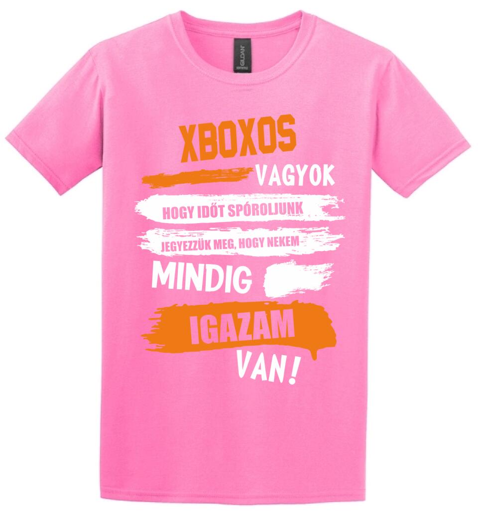 XBOXOS VAGYOK, MINDIG IGAZAM VAN PÓLÓ
