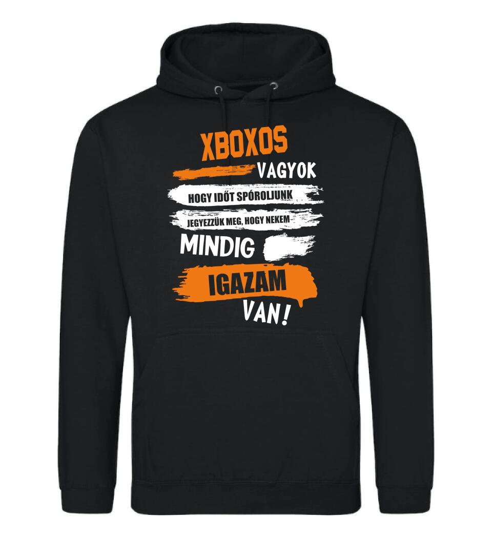 XBOXOS VAGYOK, MINDIG IGAZAM VAN PÓLÓ