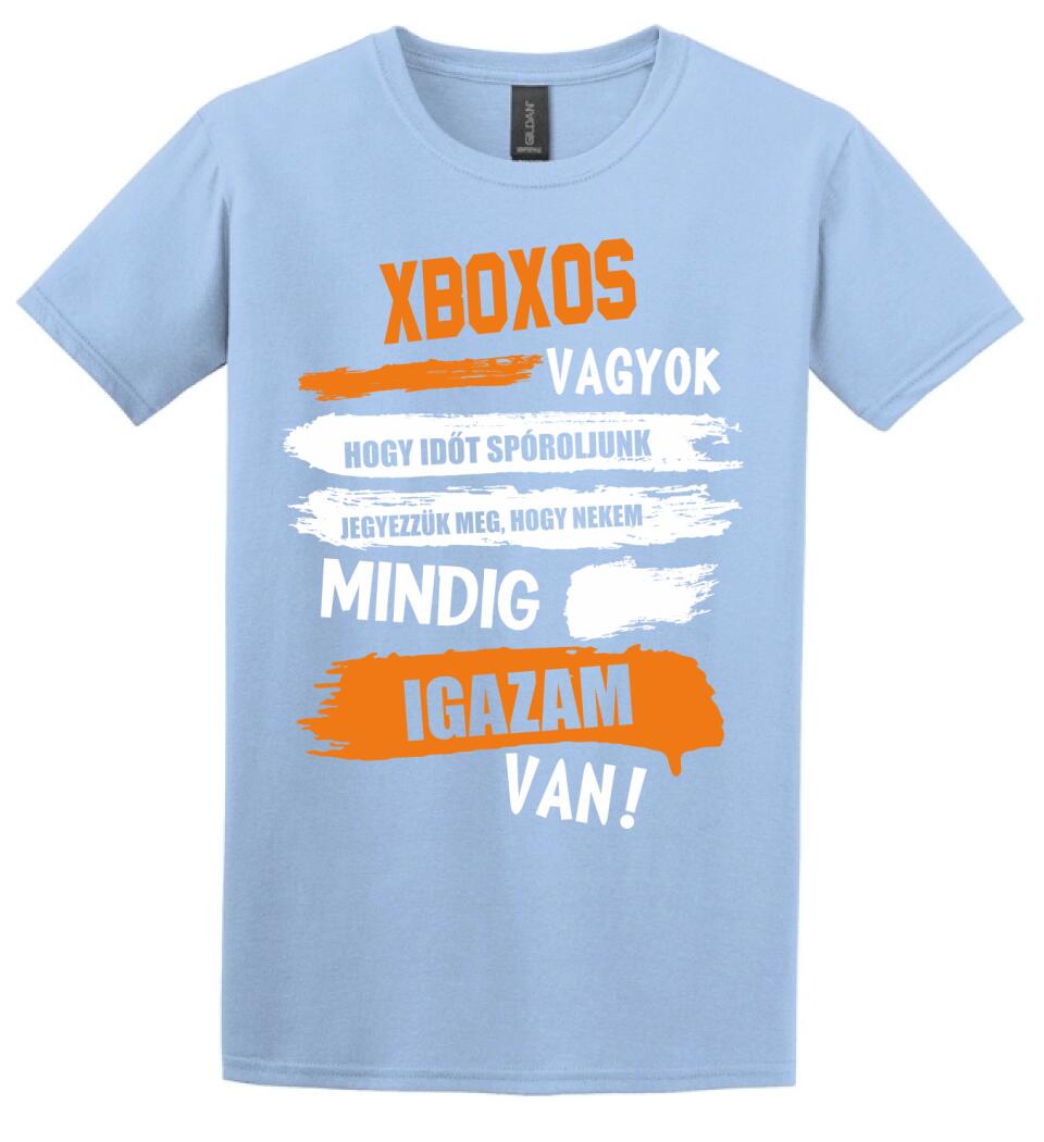 XBOXOS VAGYOK, MINDIG IGAZAM VAN PÓLÓ