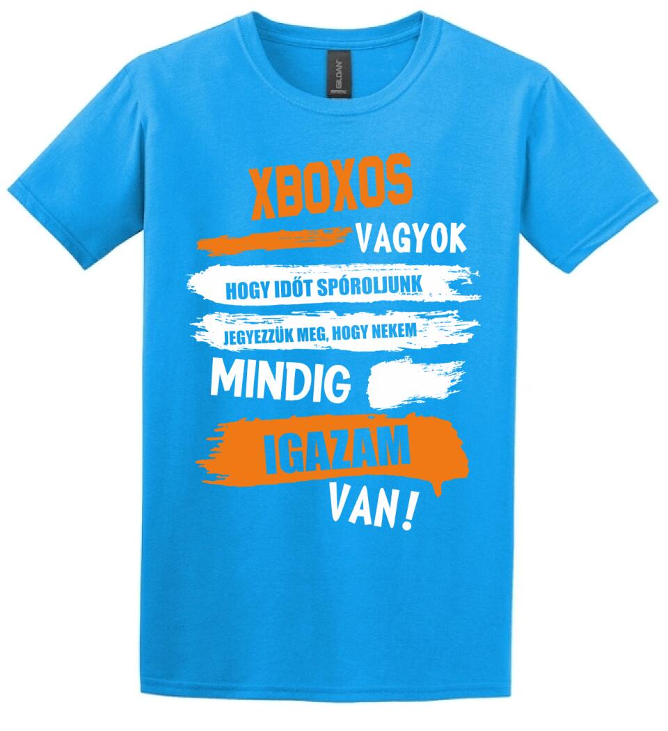 XBOXOS VAGYOK, MINDIG IGAZAM VAN PÓLÓ