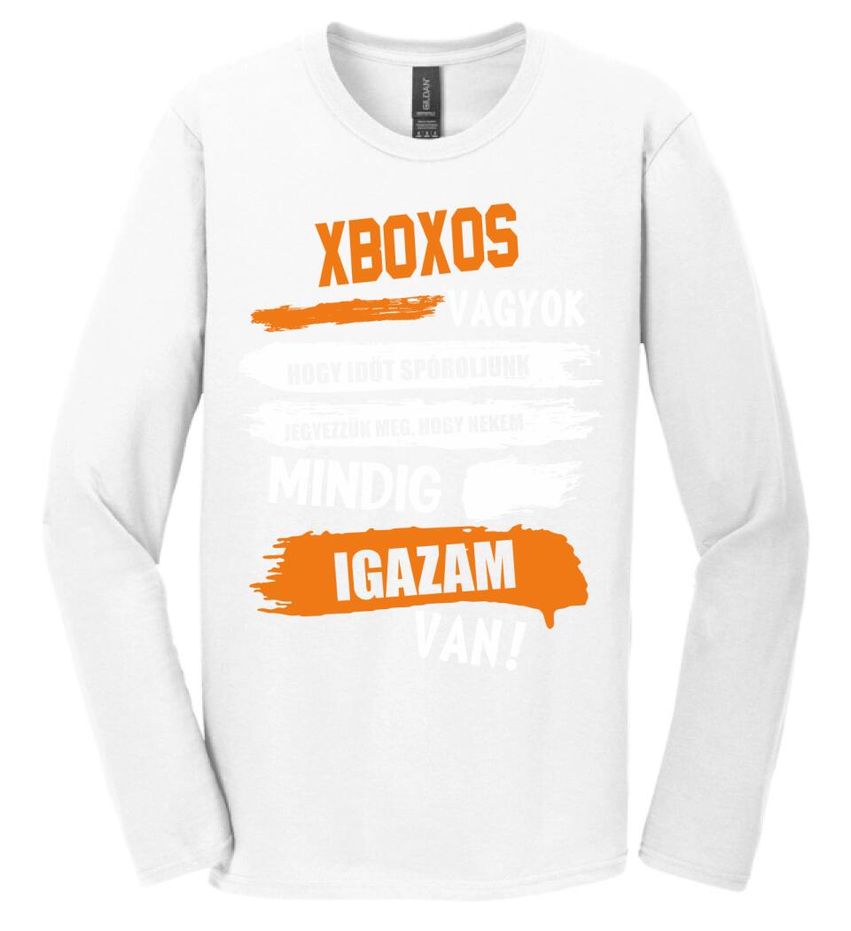 XBOXOS VAGYOK, MINDIG IGAZAM VAN PÓLÓ