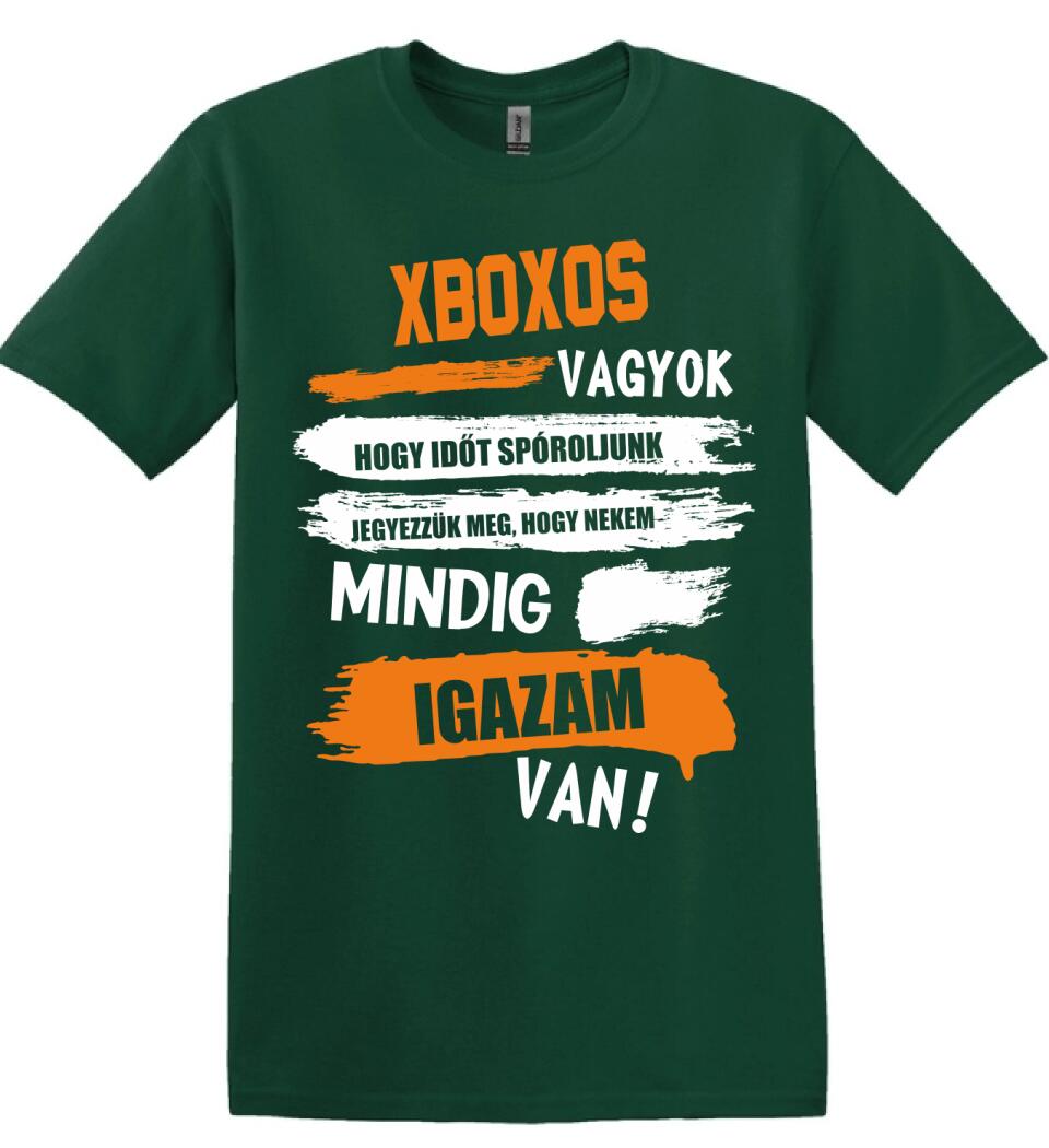 XBOXOS VAGYOK, MINDIG IGAZAM VAN PÓLÓ