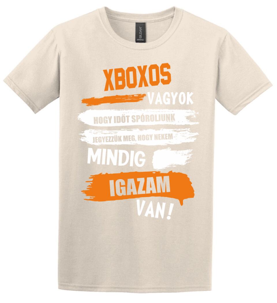 XBOXOS VAGYOK, MINDIG IGAZAM VAN PÓLÓ