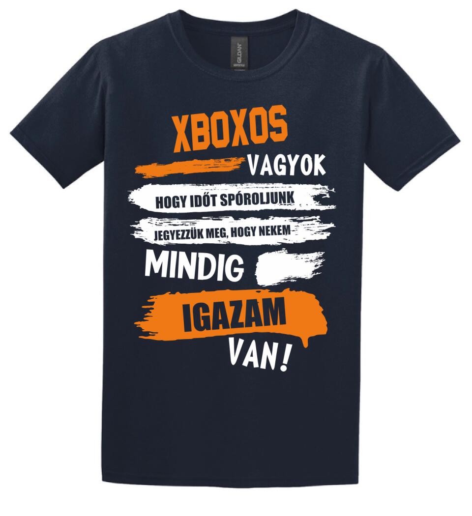 XBOXOS VAGYOK, MINDIG IGAZAM VAN PÓLÓ