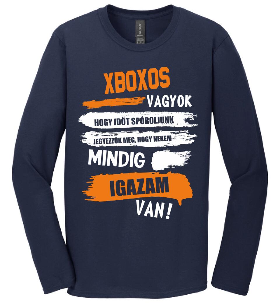 XBOXOS VAGYOK, MINDIG IGAZAM VAN PÓLÓ