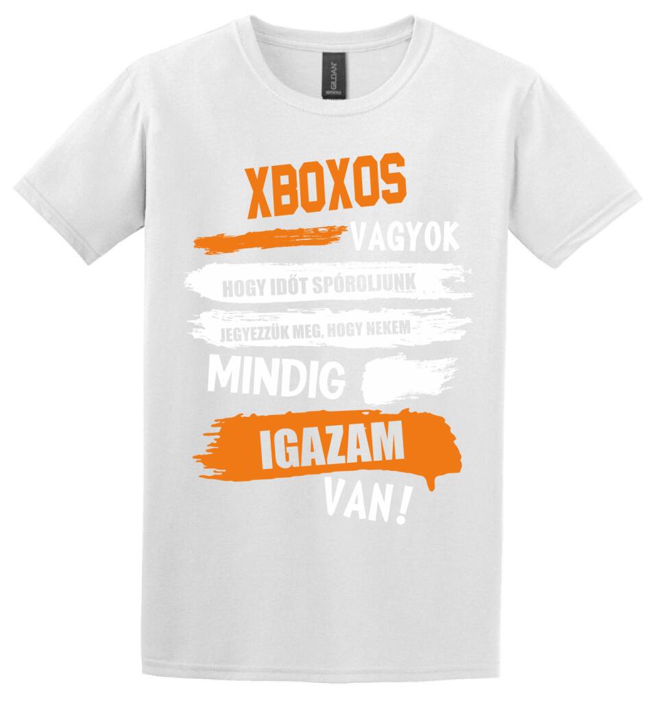 XBOXOS VAGYOK, MINDIG IGAZAM VAN PÓLÓ