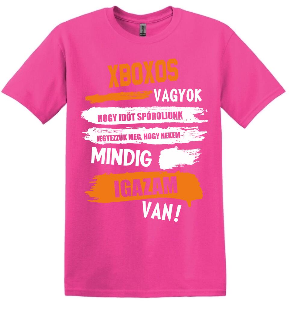 XBOXOS VAGYOK, MINDIG IGAZAM VAN PÓLÓ