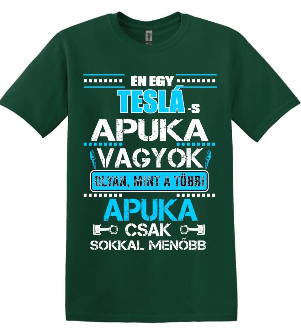 TESLÁS APUKA VAGYOK PÓLÓ