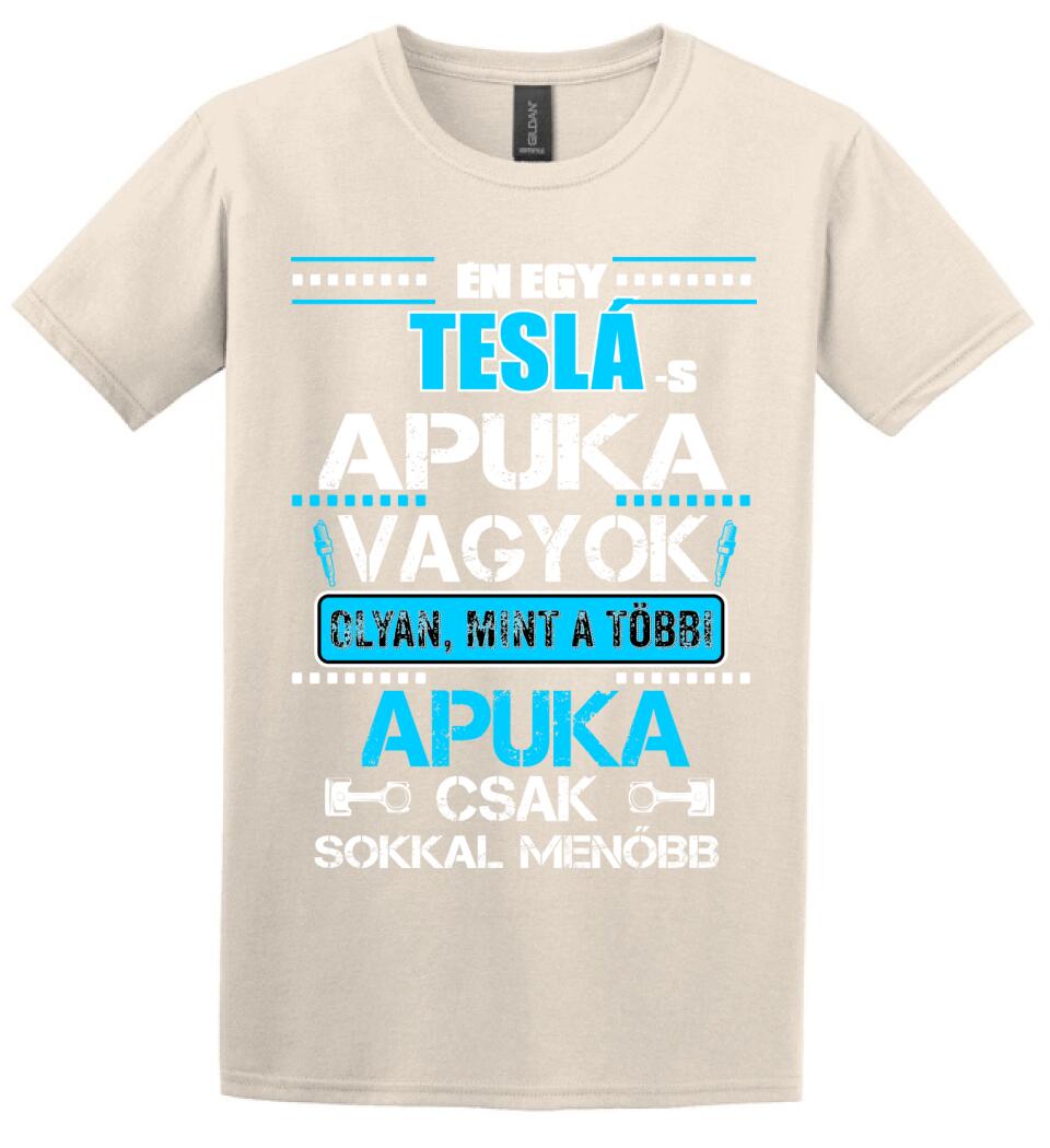 TESLÁS APUKA VAGYOK PÓLÓ
