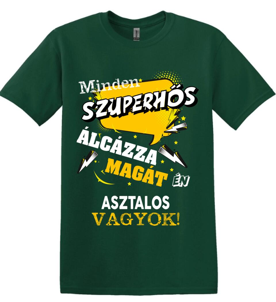 ASZTALOS SZUPERHŐS PÓLÓ