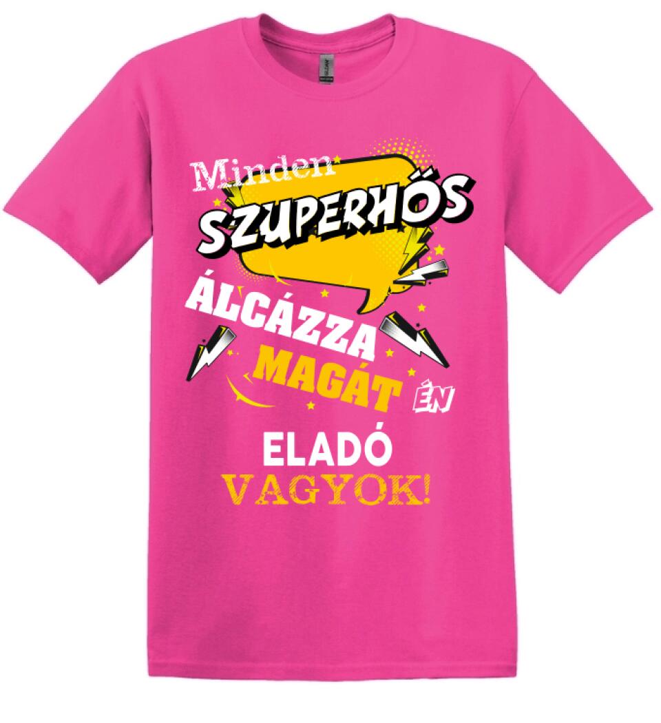 ELADÓ SZUPERHŐS PÓLÓ