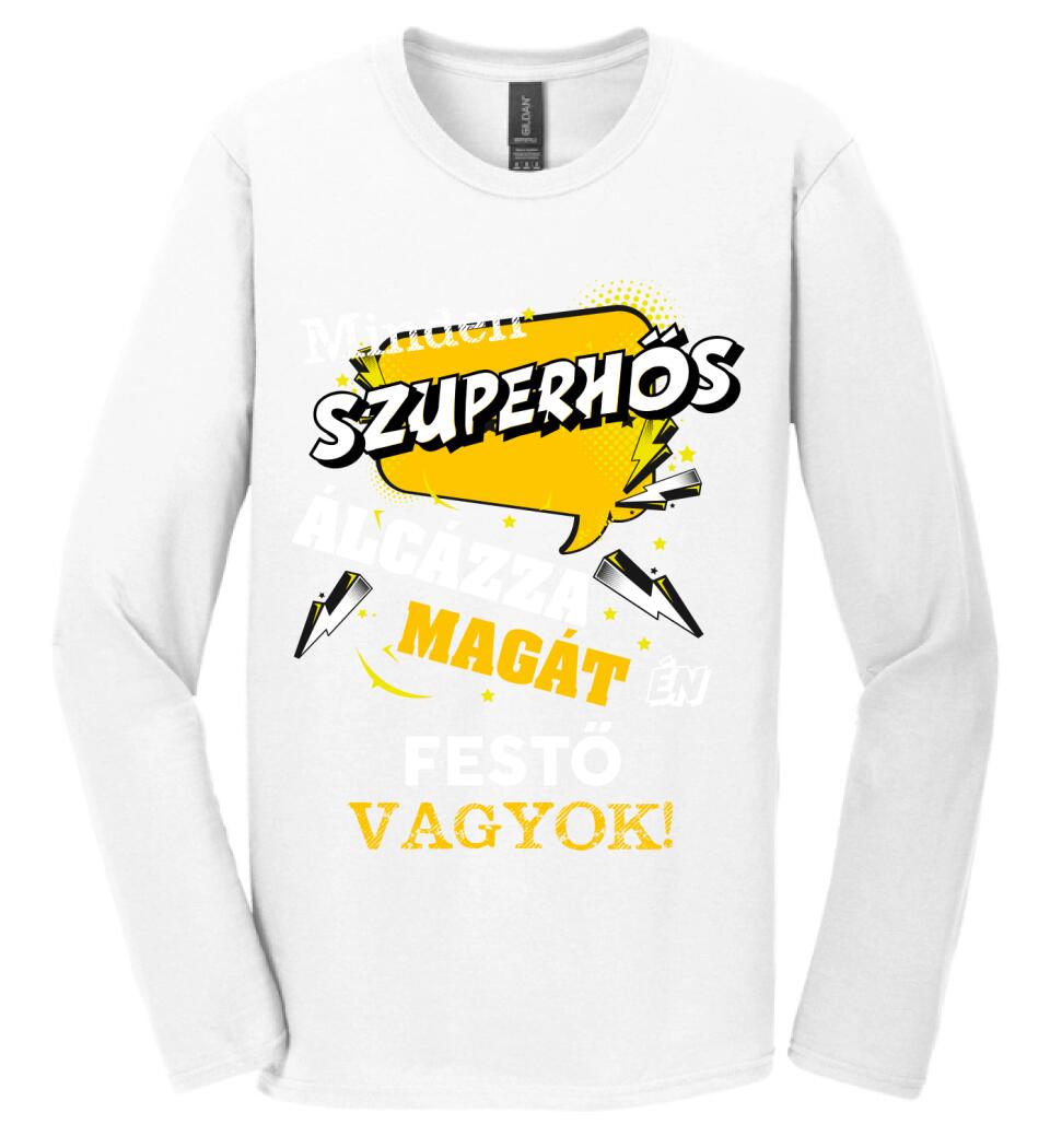 FESTŐ SZUPERHŐS PÓLÓ