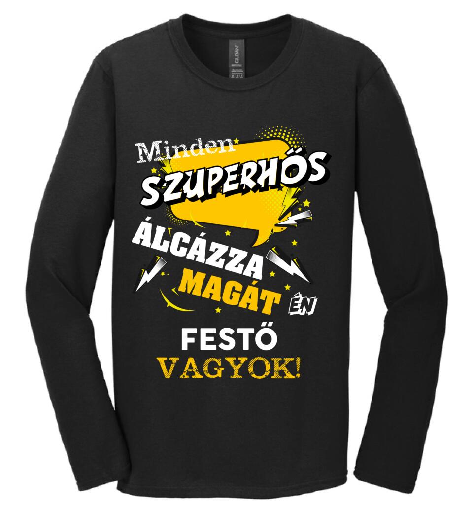 FESTŐ SZUPERHŐS PÓLÓ