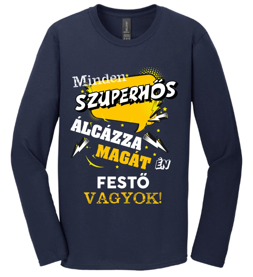 FESTŐ SZUPERHŐS PÓLÓ