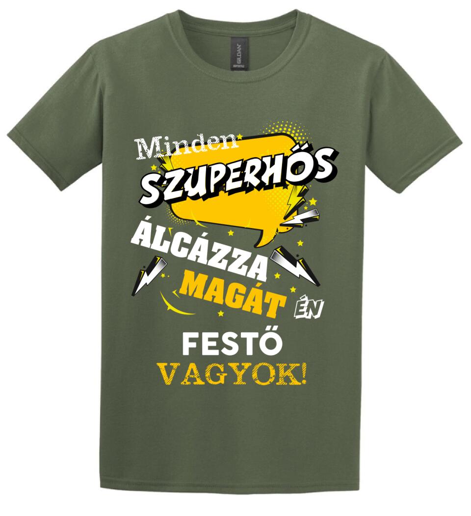 FESTŐ SZUPERHŐS PÓLÓ