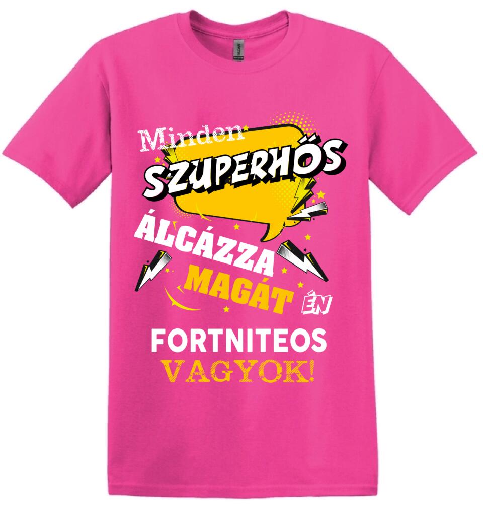 FORTNITEOS SZUPERHŐS PÓLÓ