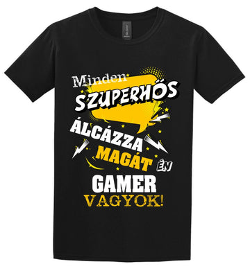 GAMER SZUPERHŐS PÓLÓ