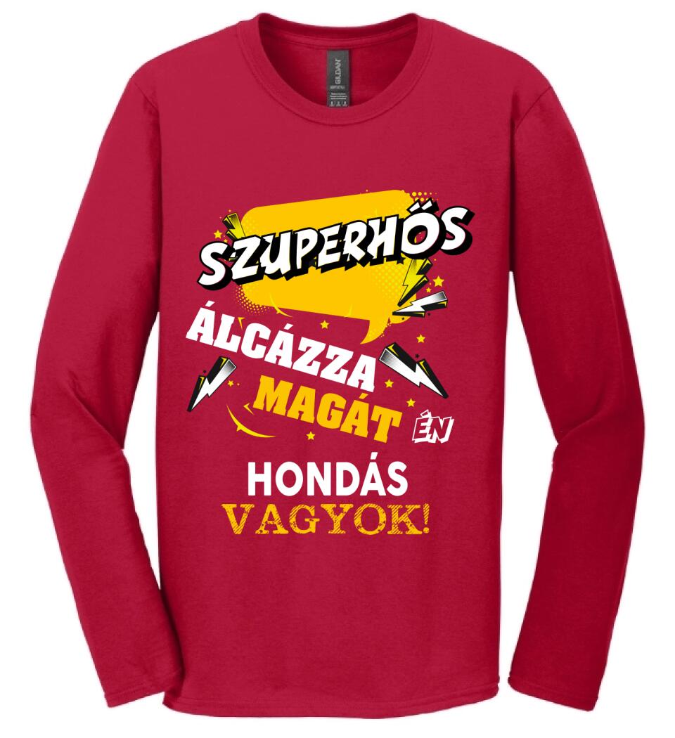 HONDÁS SZUPERHŐS PÓLÓ