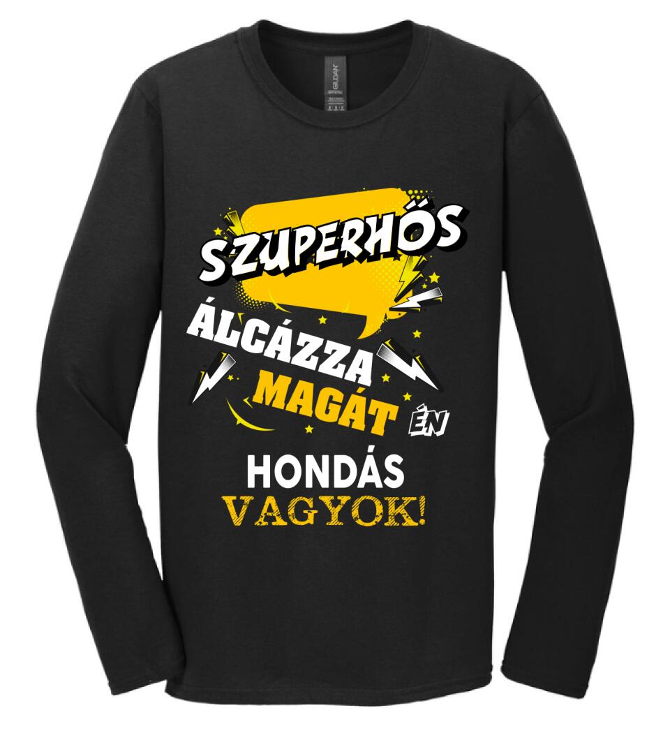 HONDÁS SZUPERHŐS PÓLÓ