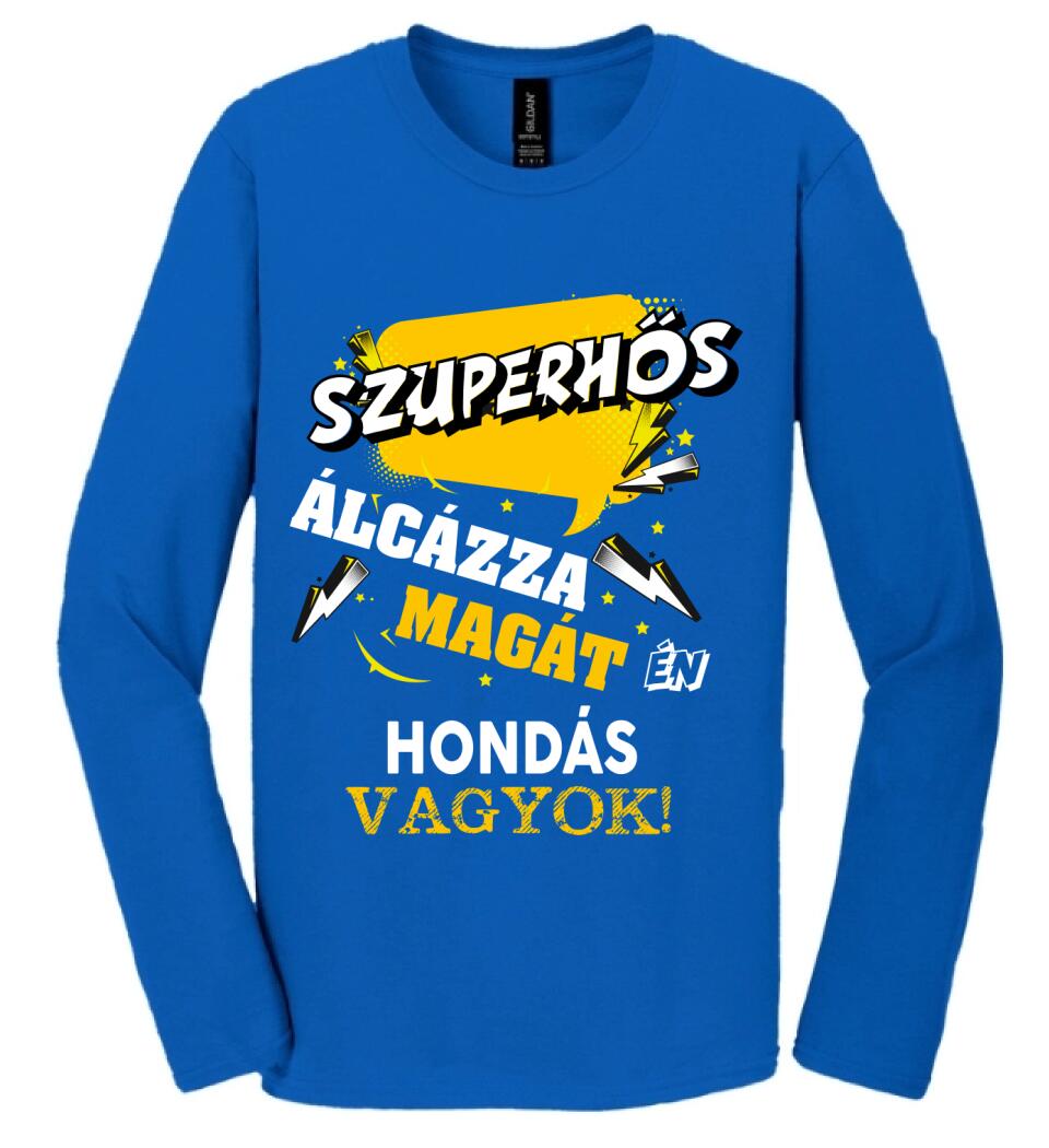 HONDÁS SZUPERHŐS PÓLÓ