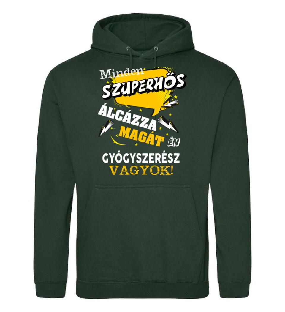 GYÓGYSZERÉSZ SZUPERHŐS PÓLÓ