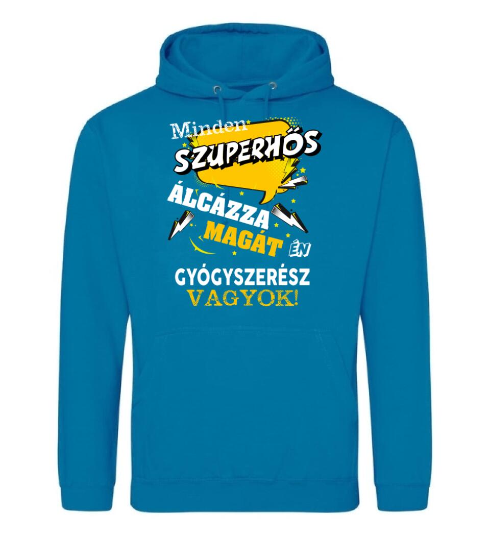 GYÓGYSZERÉSZ SZUPERHŐS PÓLÓ