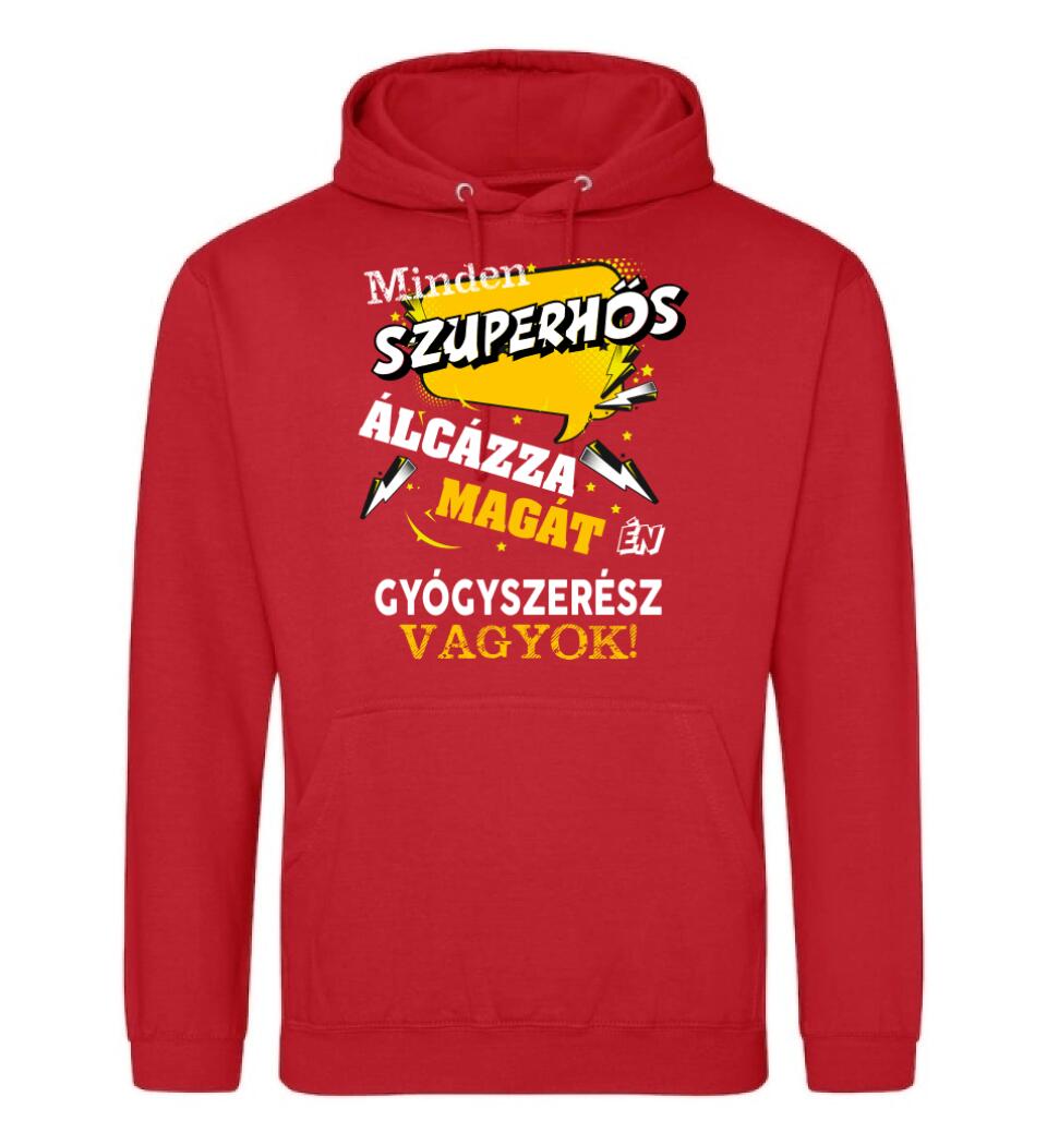 GYÓGYSZERÉSZ SZUPERHŐS PÓLÓ