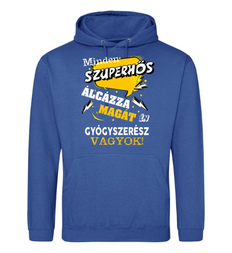 GYÓGYSZERÉSZ SZUPERHŐS PÓLÓ