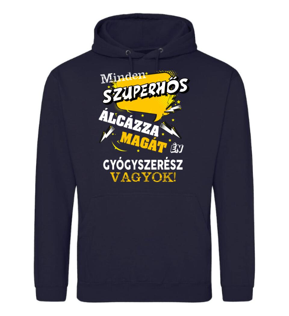 GYÓGYSZERÉSZ SZUPERHŐS PÓLÓ