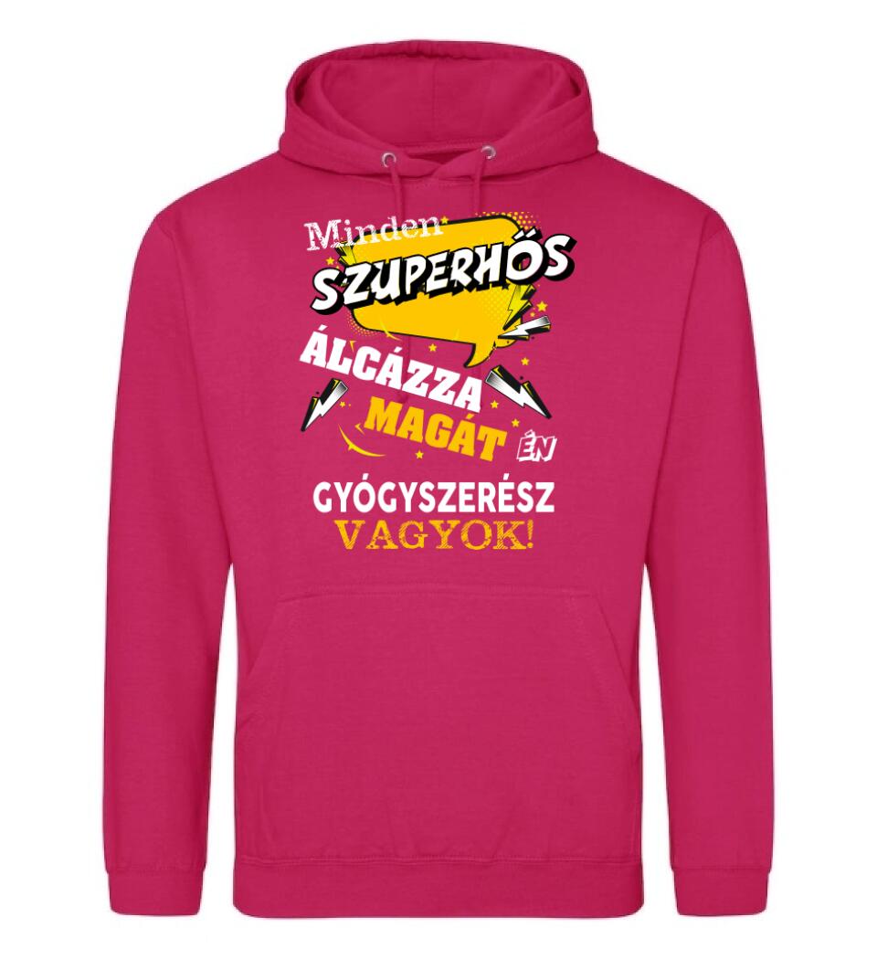 GYÓGYSZERÉSZ SZUPERHŐS PÓLÓ