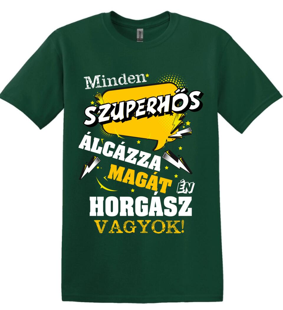 HORGÁSZ SZUPERHŐS PÓLÓ
