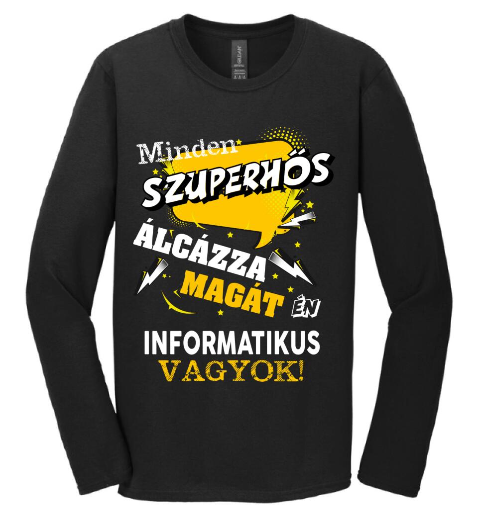 INFORMATIKUS SZUPERHŐS PÓLÓ