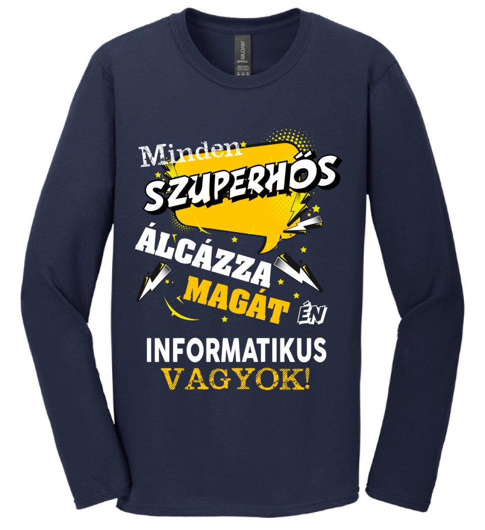 INFORMATIKUS SZUPERHŐS PÓLÓ