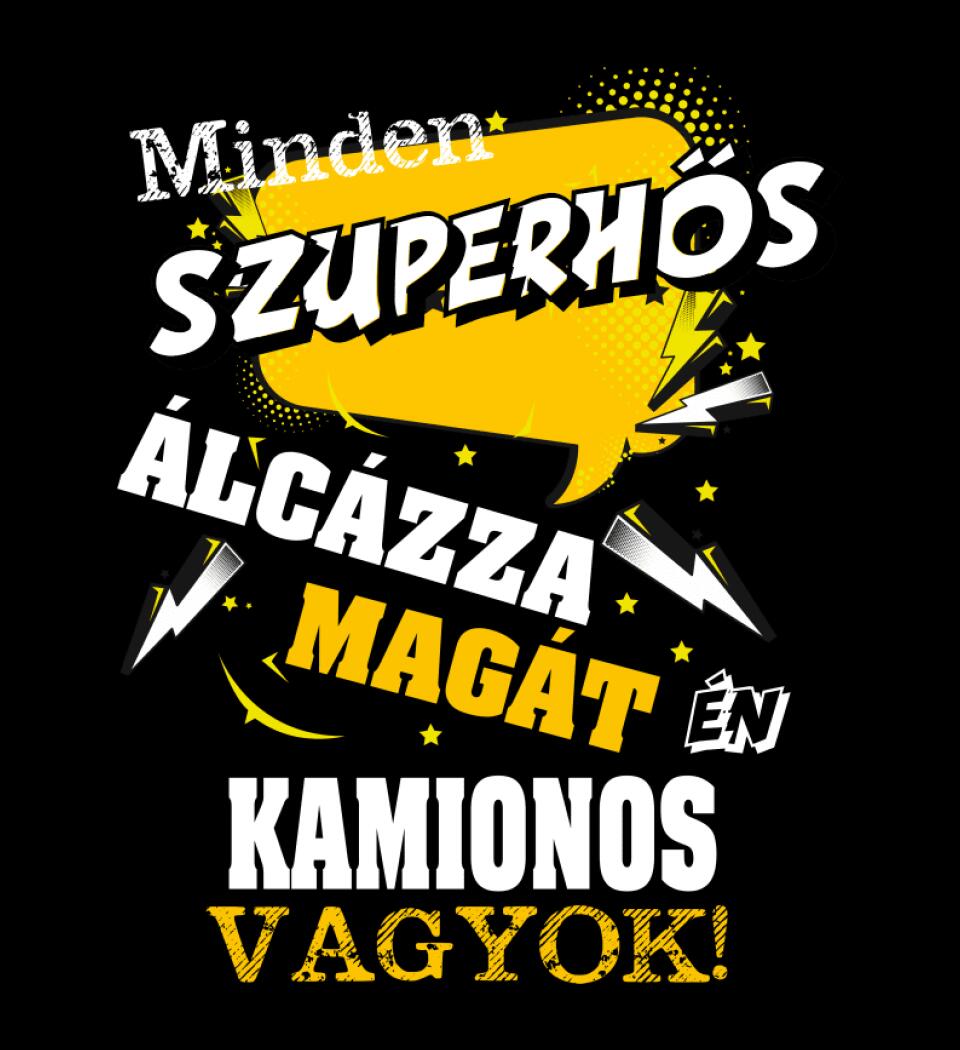 KAMIONOS SZUPERHŐS PÓLÓ