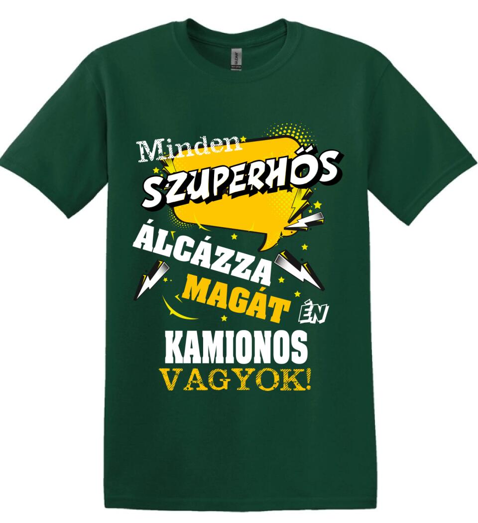 KAMIONOS SZUPERHŐS PÓLÓ