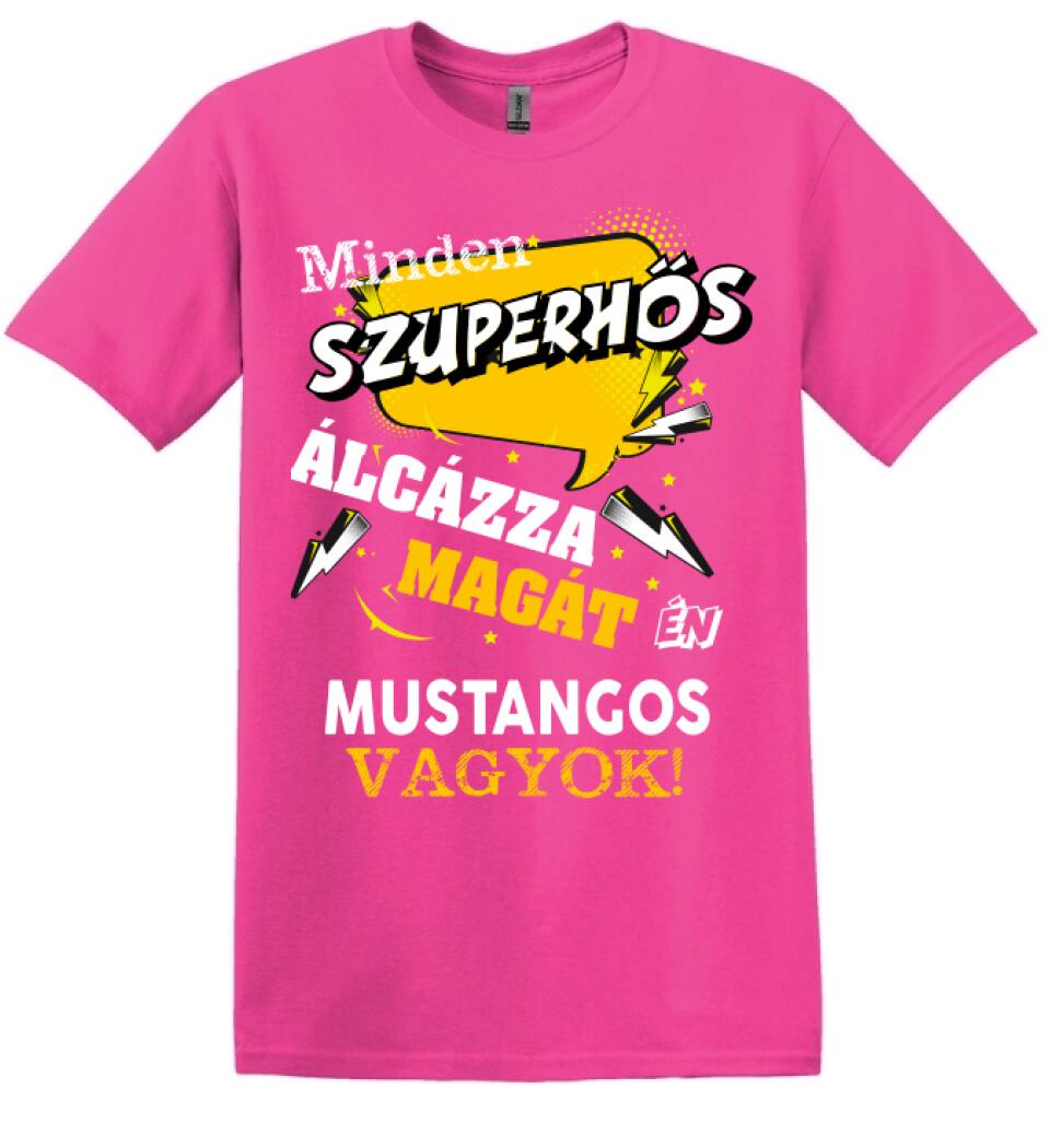 MUSTANGOS SZUPERHŐS PÓLÓ