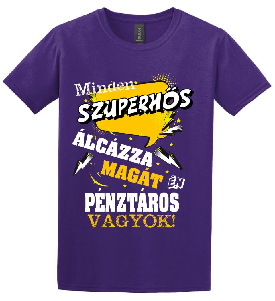 PÉNZTÁROS SZUPERHŐS PÓLÓ