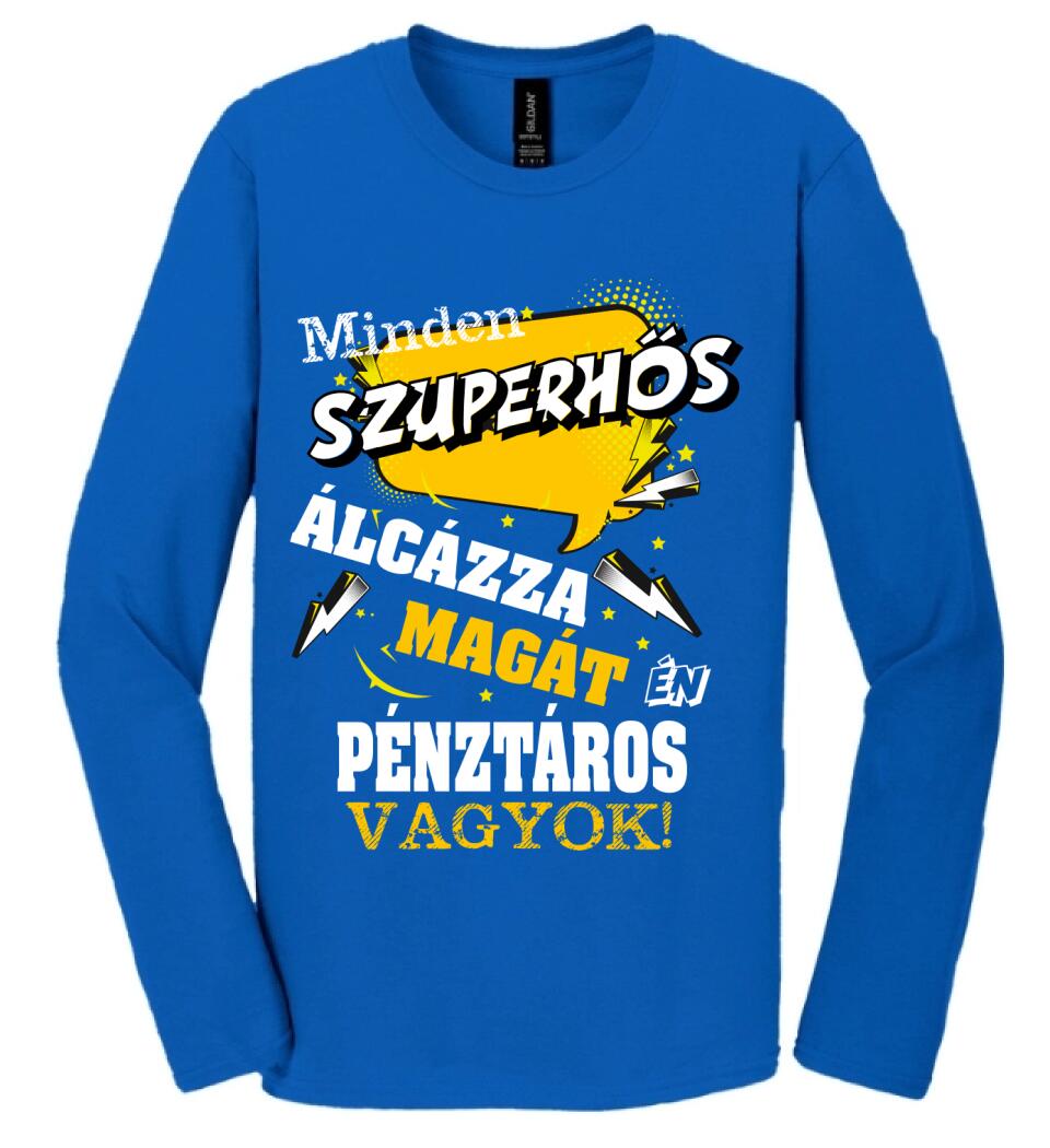 PÉNZTÁROS SZUPERHŐS PÓLÓ