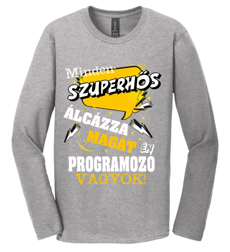 PROGRAMOZÓ SZUPERHŐS PÓLÓ