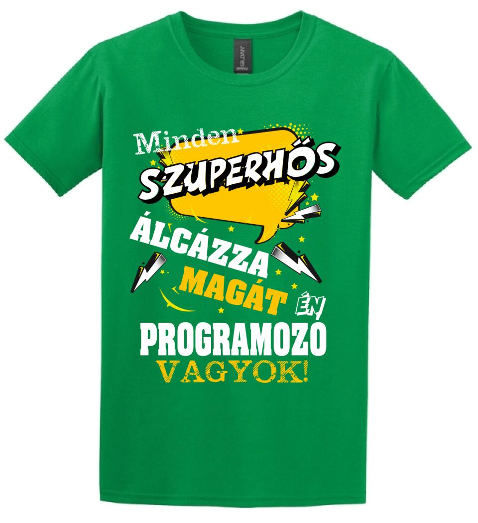 PROGRAMOZÓ SZUPERHŐS PÓLÓ