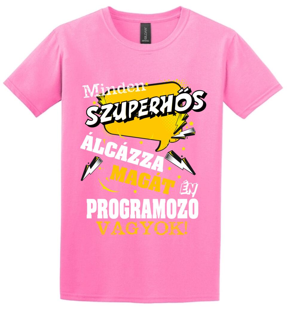 PROGRAMOZÓ SZUPERHŐS PÓLÓ