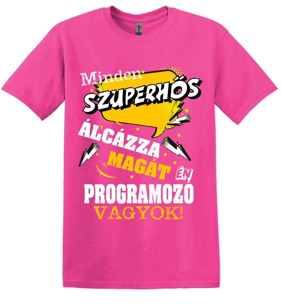 PROGRAMOZÓ SZUPERHŐS PÓLÓ