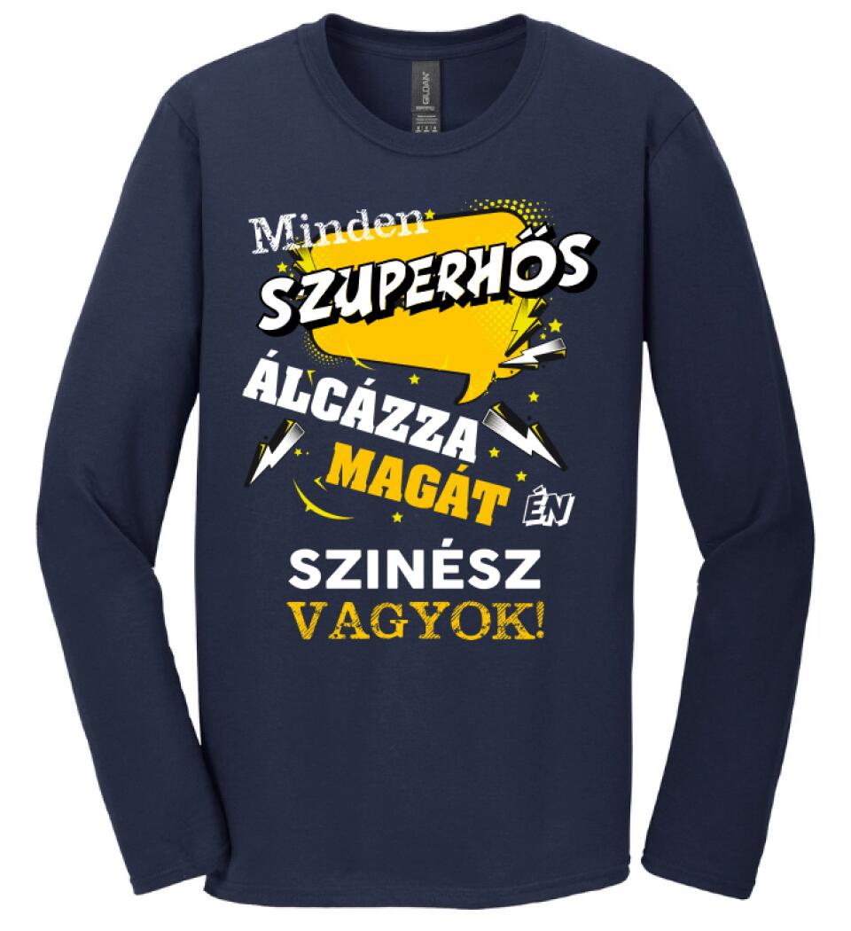 SZÍNÉSZ SZUPERHŐS PÓLÓ