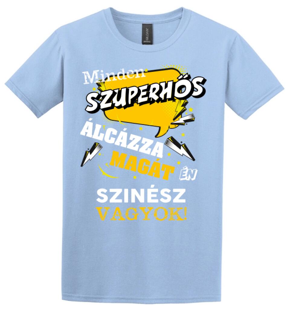 SZÍNÉSZ SZUPERHŐS PÓLÓ