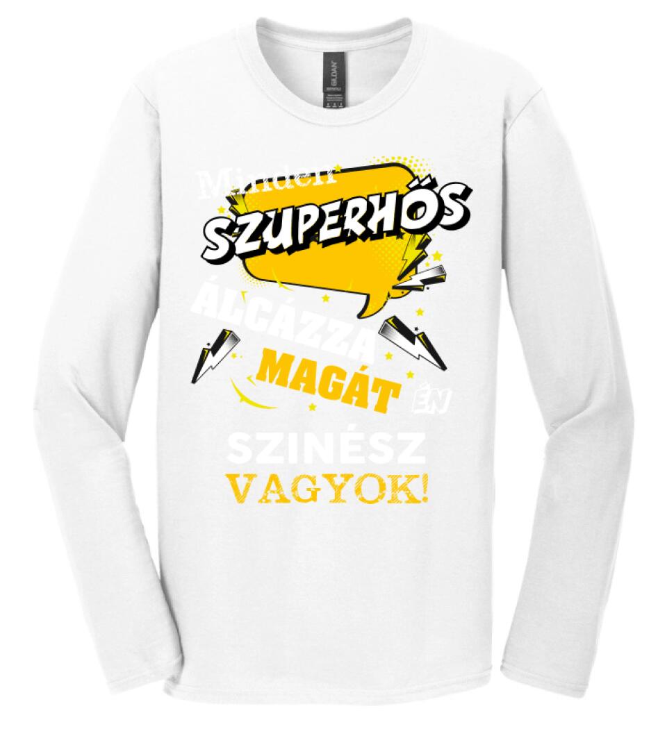 SZÍNÉSZ SZUPERHŐS PÓLÓ